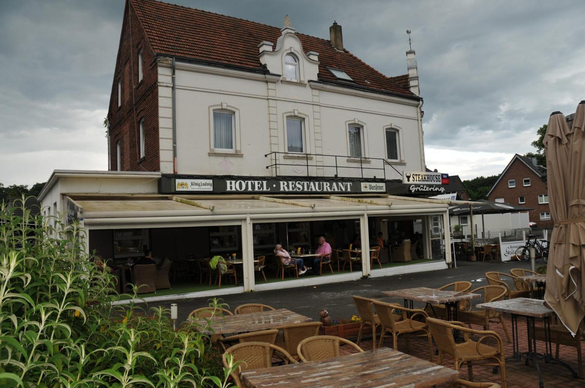 Hotel Gruetering Hervest Bagian luar foto
